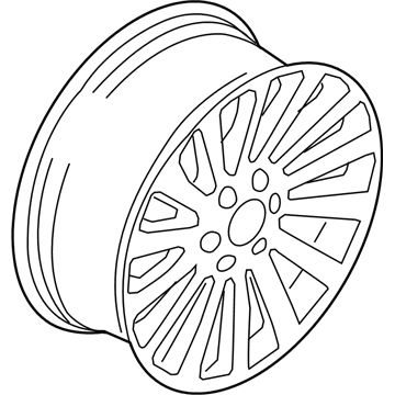 Ford JL7Z-1007-A Wheel Assembly