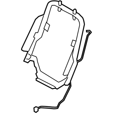 Ford BT4Z-7861019-A Frame Assembly