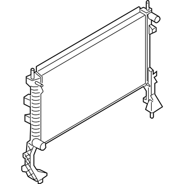 Ford FR3Z-8005-E Radiator Assembly