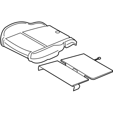 Ford HK4Z-9963222-C Seat Cushion Pad