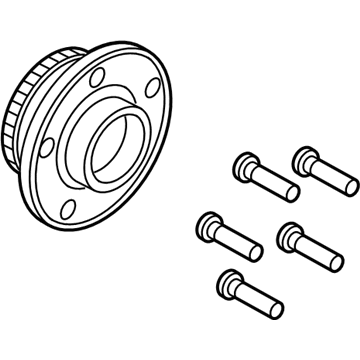 Ford FR3Z-1104-A Hub Assembly - Wheel