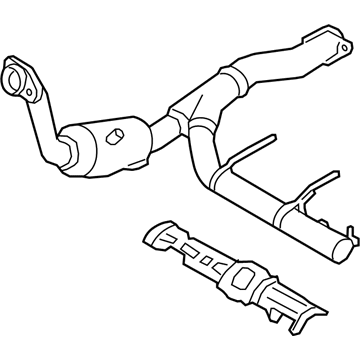 Ford JL3Z-5E212-K Catalytic Converter Assembly