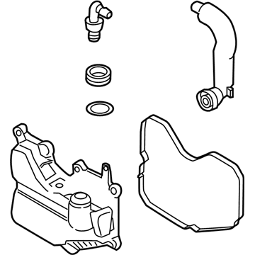 Ford 8S4Z-6A785-B Separator Assembly - Oil