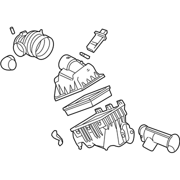 Ford 6E5Z-9600-FA Cleaner Assembly - Air