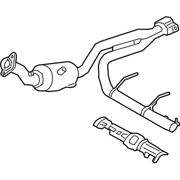 Ford JL3Z-5E212-L Catalytic Converter Assembly