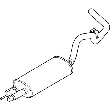 2019 Ford F-150 Muffler - JL3Z-5230-B