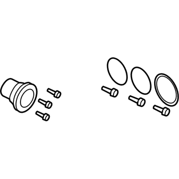 Ford BC3Z-3B396-A Link Assy - Front Axle Hub