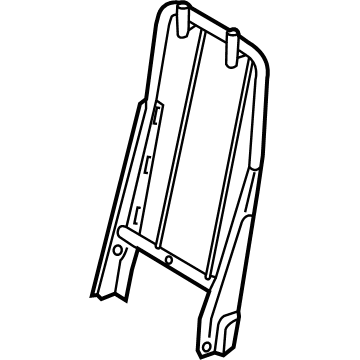 Ford BK3Z-99613A38-A Frame And Spring - Front Seat