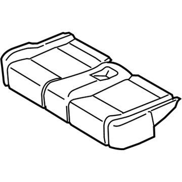 Ford CK4Z-9963840-P Rear Seat Cushion Pad