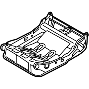 Ford CK4Z-9963160-Z Frame And Spring - Rear Seat Cushion