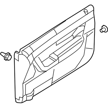 Ford AS4Z-5423942-DA Panel Assembly - Door Trim