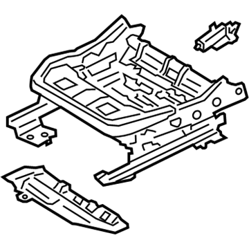 Ford KB3Z-2161711-A TRACK Assembly - SEAT