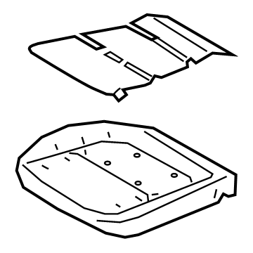 Ford KB3Z-21632A23-A PAD ASY - FRONT SEAT HEATING