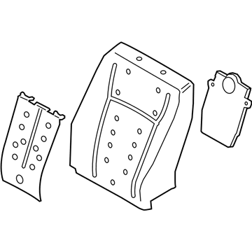 Ford JL1Z-7864811-C Pad Assembly-Front Seat Heating