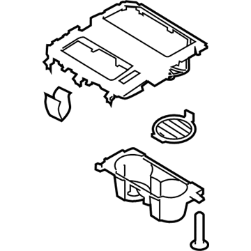 Ford JL3Z-1504567-DA Panel - Console