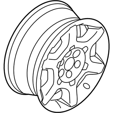 Ford FL1Z-1007-B Wheel Assembly