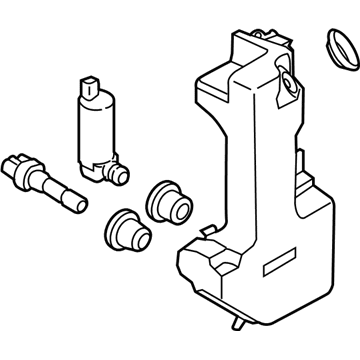 Ford CK4Z-17618-C RESERVOIR - WINDSHIELD WASHER