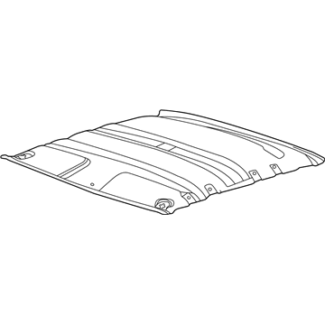 Ford XW4Z5451916SAC Headlining Roof