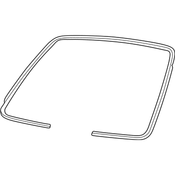 Ford 5G1Z-5403100-AA Windshield Glass