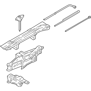 Ford JL1Z-17080-B Jack Assembly - Lifting