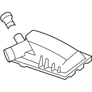 2009 Ford Escape Air Filter Box - 9M6Z-9661-A