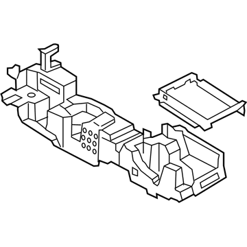 Ford GD9Z-54045B30-AA SUPPORT ASY - CONSOLE