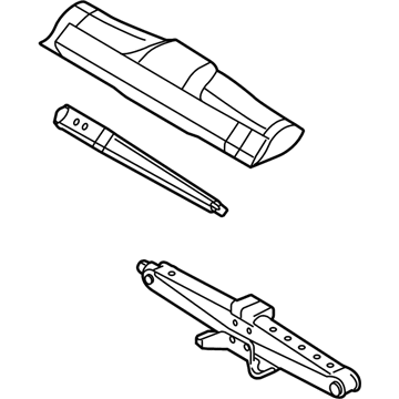 Ford CT4Z-17080-B Jack Assembly - Lifting