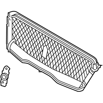 Ford KJ7Z-8200-AA GRILLE ASSY - RADIATOR