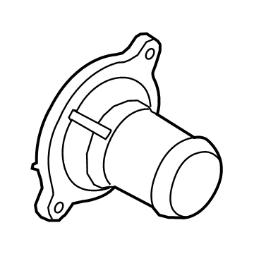 Lincoln Thermostat Housing - K2GZ-8592-A
