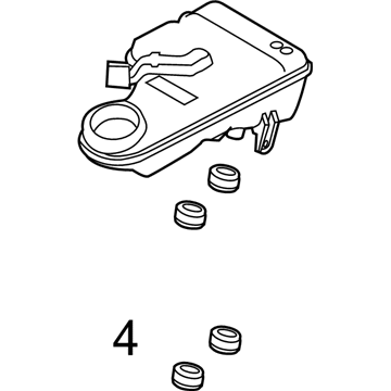 Ford CV6Z-2K478-B Reservoir - Brake Fluid