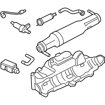 Mercury Montego Vapor Canister - 6G1Z-9D653-AA