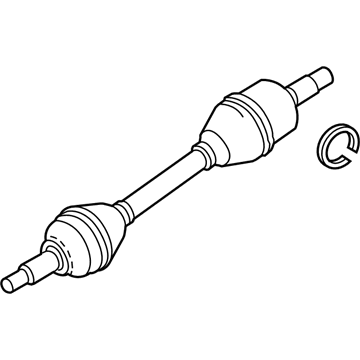 2016 Lincoln MKS Axle Shaft - DG1Z-3B437-E