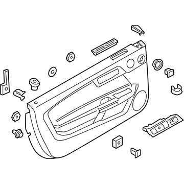 Ford FR3Z-6323943-AA Panel Assembly - Door Trim