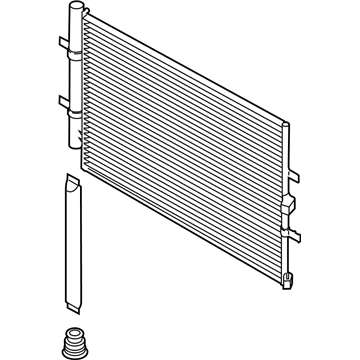 Ford CK4Z-19712-A Condenser Assembly