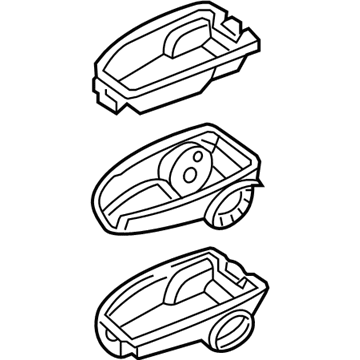 Ford 3S4Z-54644A22-AAB Console Armrest Assembly