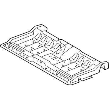 Ford 5F9Z-7463160-BA Frame And Spring - Rear Seat Cushion