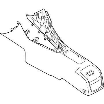 Ford Focus Center Console Base - F1EZ-58045A36-AA