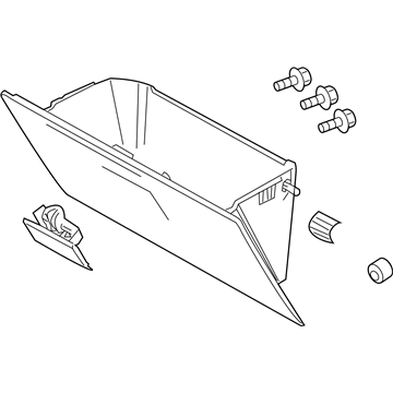 Ford 8C3Z-2506024-AA Box Assembly - Glove Compartment