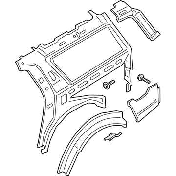 Ford JL1Z-7827865-A Frame Assembly