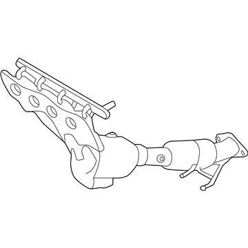 Ford DM5Z-5G232-D Exhaust Manifold And Catalyst Assembly