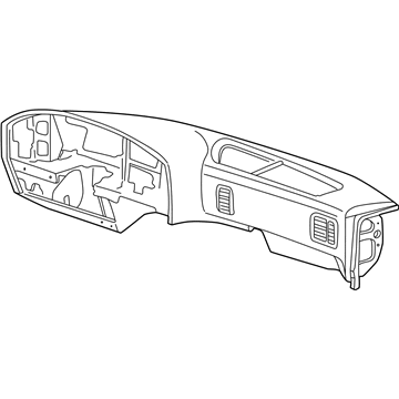 Ford F5UZ1504320B Panel Instrument