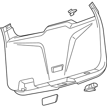 Ford FB5Z-7842906-AB Trim - Tailgate