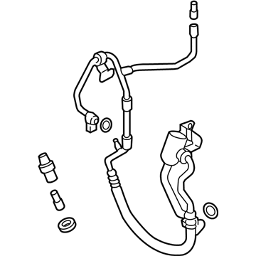 2016 Lincoln MKX A/C Hose - F2GZ-19972-B