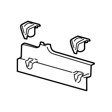 Ford EK4Z-61311A59-BA Trim - "D" Pillar