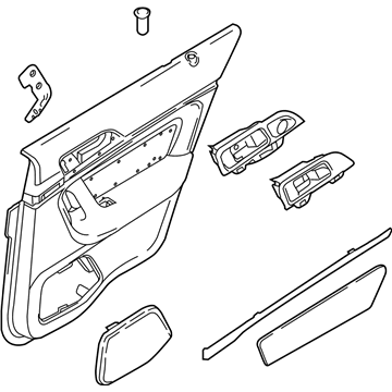 Ford 8A5Z-5427406-AC Panel Assembly - Door Trim