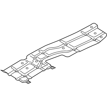 Ford F-450 Super Duty Fuel Tank Skid Plate - HC3Z-9K036-B