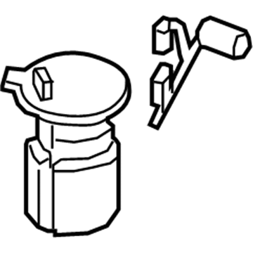 Ford F2GZ-9H307-M Sender And Pump Assembly