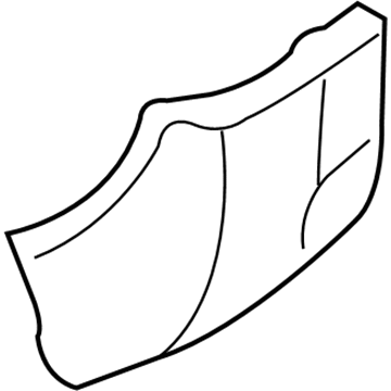 Ford AE9Z-16A038-A Moulding Assembly - Fender