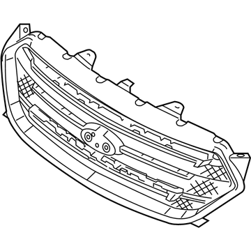 Ford DG1Z-8200-SA Grille Assembly - Radiator