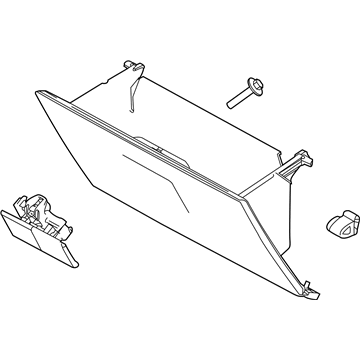 Ford F-150 Glove Box - CL3Z-1506024-AD